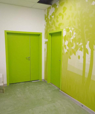 Фото Яркие двери для детских садов Фабрика Капелли