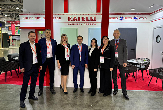 Фото Выставка MosBuild 2025 начала свою работу! Фабрика Капелли